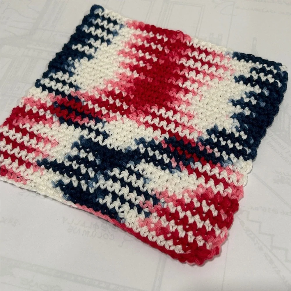 100% Cotton Handmade Washcloth -1